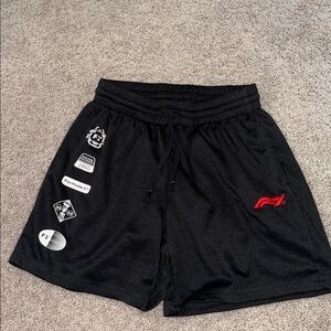 Black F1 Shorts